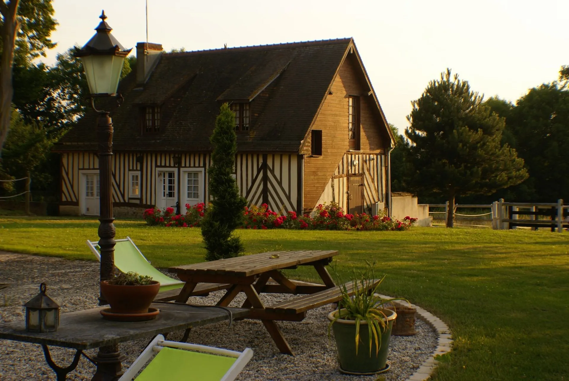 Chaumière proche Houlgate