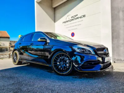 Installation catback Cende Mercedes A45 AMG 2.0 Turbo 381cv | ADP PERFORMANCE