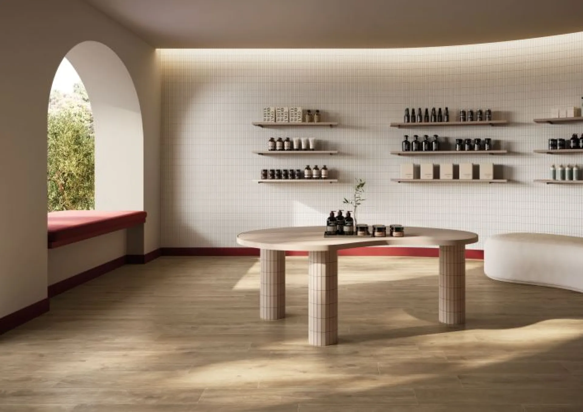 Le carrelage sol intérieur imitation parquet est très prisé à Dieppe pour les rénovations de maisons normandes.