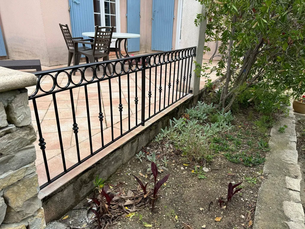 garde corps sur mesure pour terrasse à Vitrolles