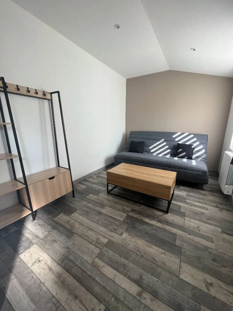 Beau studio meublé de 18,63m²
