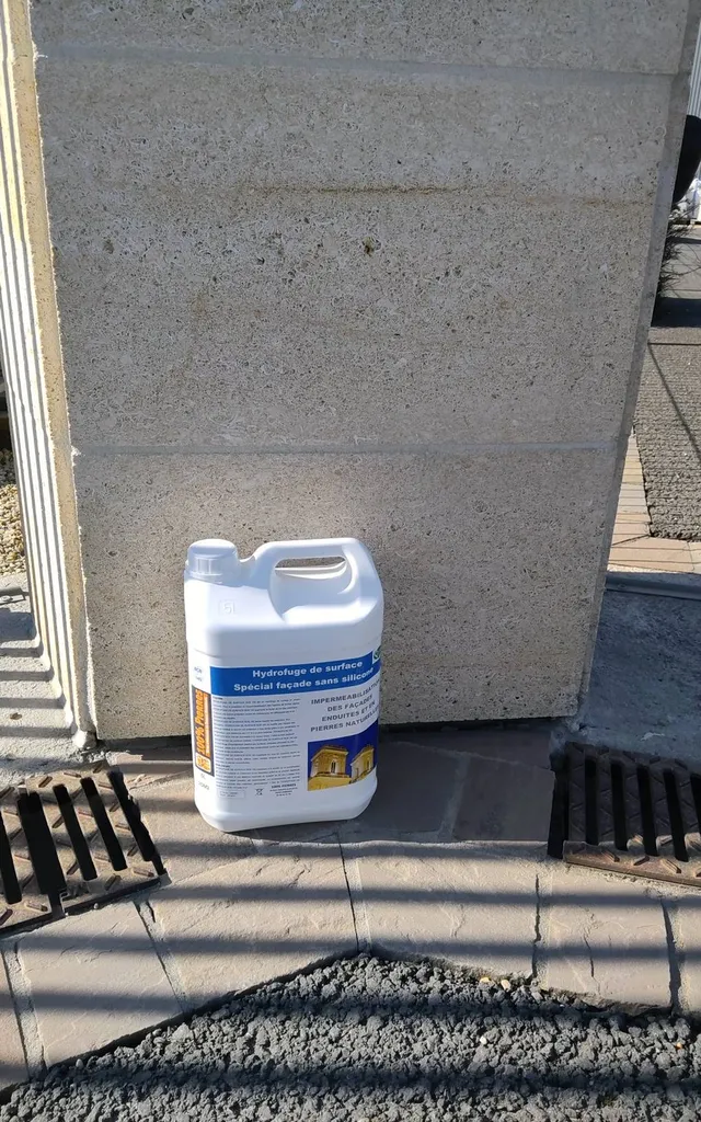hydrofuge spécial façade en pierres naturelles sur Bordeaux rive droite