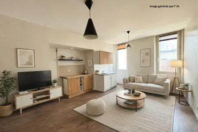 Vente appartement T2 à deux pas du Vieux Port. En bon état, il est situé dans le centre historique de La Ciotat  