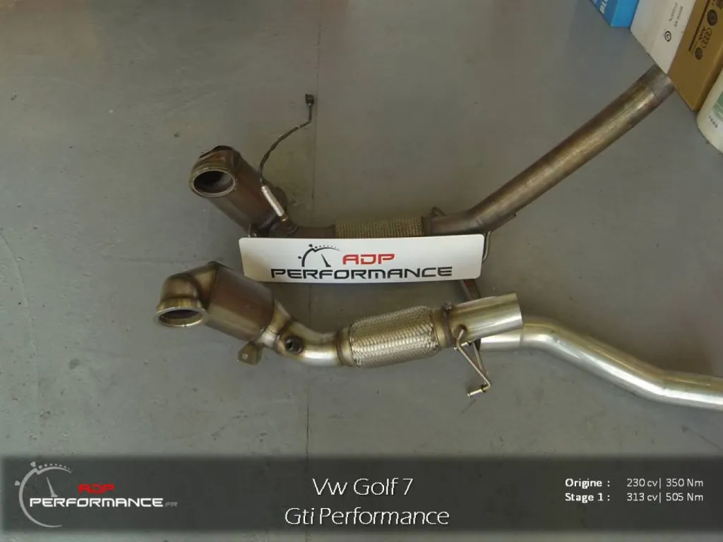 Reprogrammation moteur vw golf 7 GTI