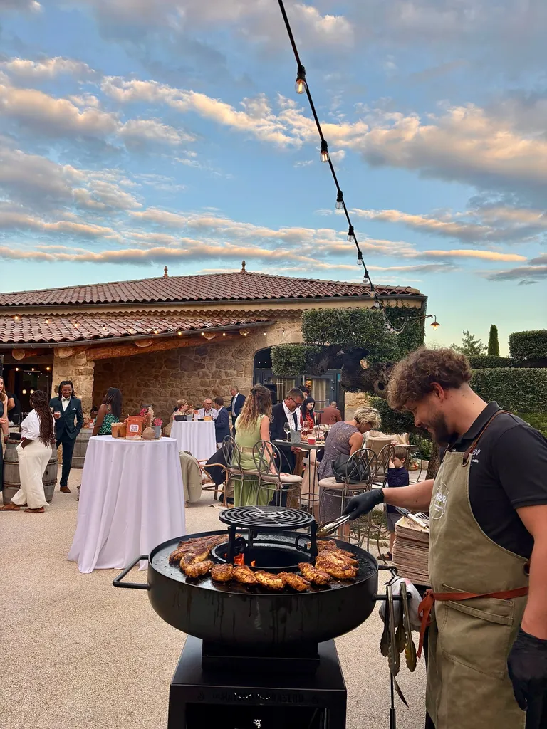 Traiteur Barbecue et brasero convivial pour événements professionnels à Lyon et Villefranche-sur-Saône