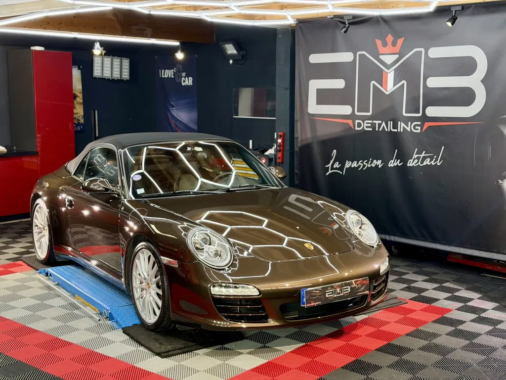 Traitement céramique Porsche 