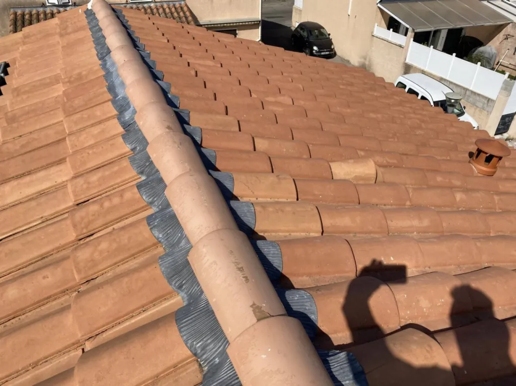 Faitage type closoir sur Marignane fini