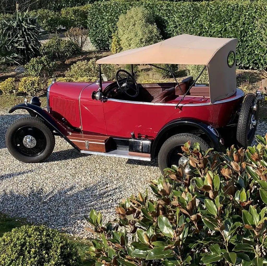 location d'une citroen 5HP Le Havre 