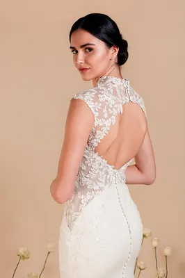 robe de mariée sirène dos ouvert