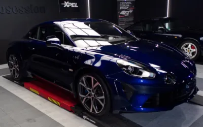 Protégez votre Alpine A110 S avec un Film de Protection PPF XPEL – Gloss Obsession à Saint-Avé
