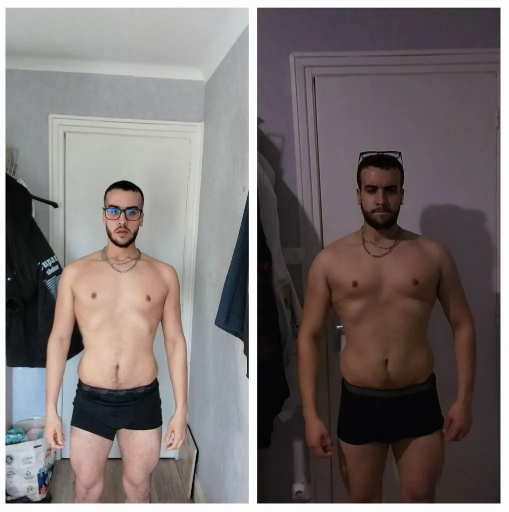 Ghassan, 9 kilos de perdus avec un gain de muscle significatif
