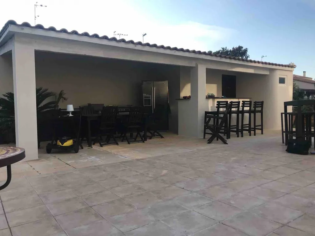 Rénovation des façades d’un Pool House sur Frontignan