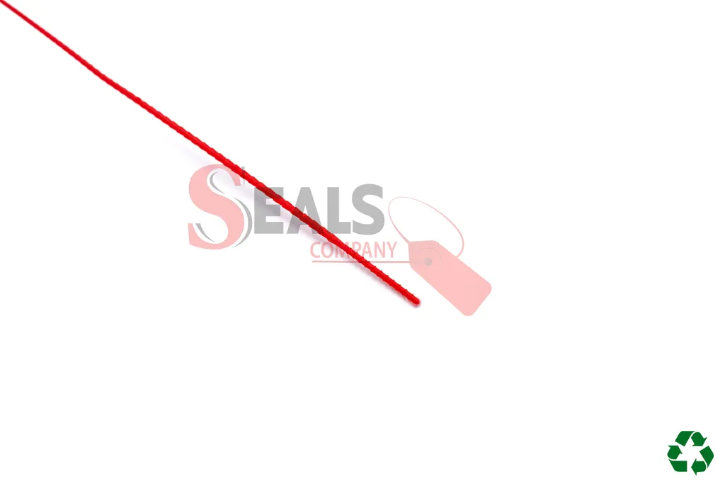 Scellé de sécurité réglable TINYSEALS en polypropylène avec insert métallique et crantage de sécurité
