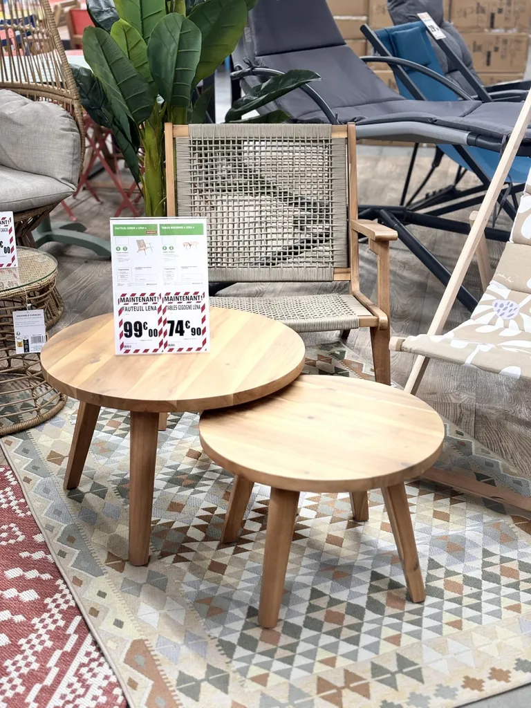 Magasin pour acheter un salon de jardin pas cher
