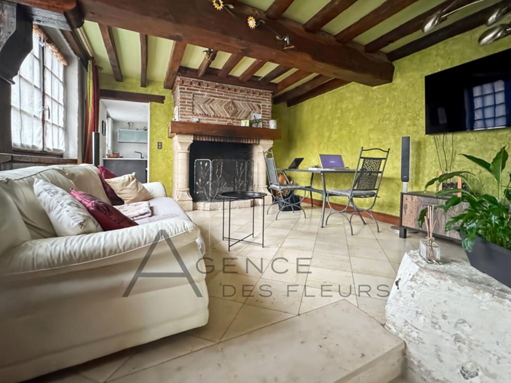 A vendre, maison normande de 124 m2 avec dépendance située à Tourville-la-Rivière