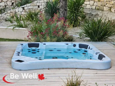 spa encastré dans terrasse en bois aix en provence