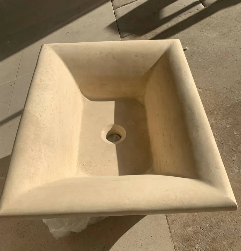 Travertin sol et mur pour salle de bain, douche, salle d'eau