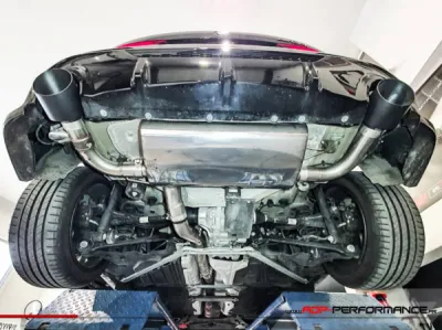 Installation catback Milltek non résonné BMW M135i F40 2021 | ADP Performance