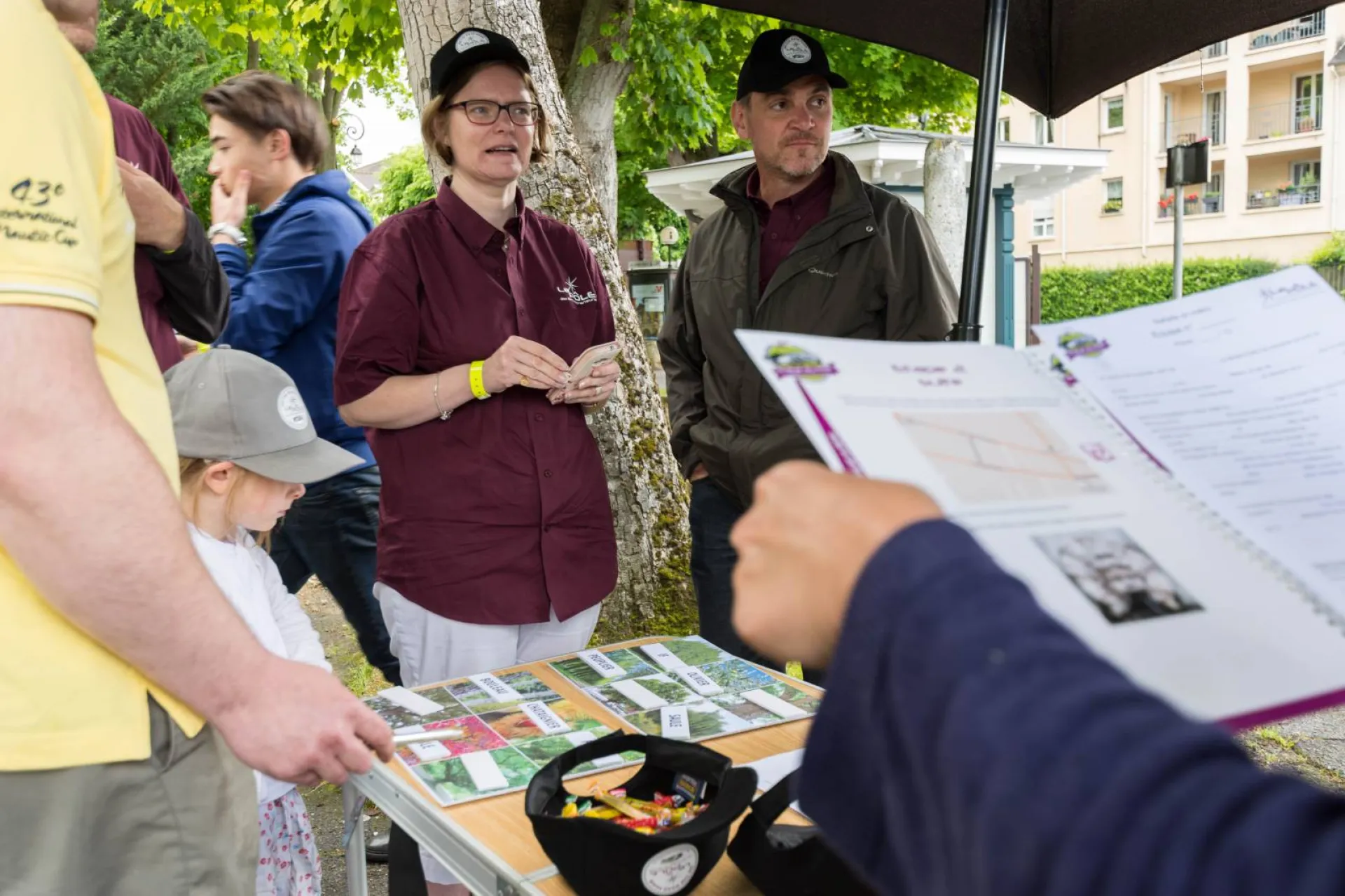 Reportage photo d'un rallye d'entrepreneurs à l'Isle Adam dans le Val d'Oise