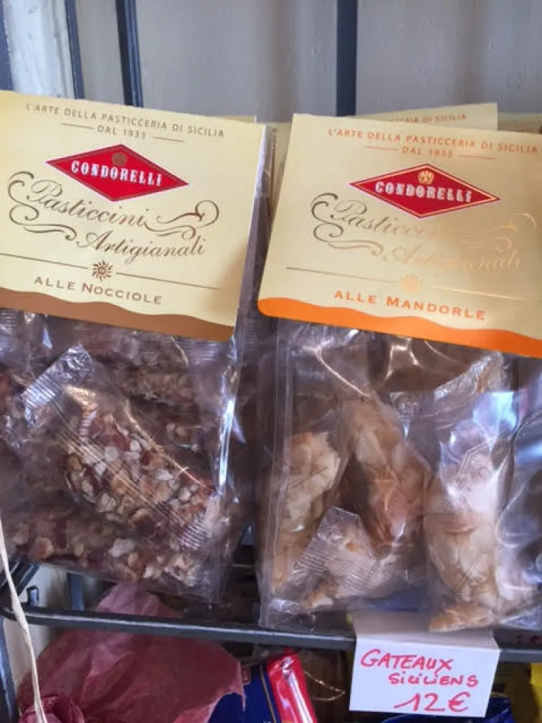 Gâteaux Siciliens, tendres pistache, noisette ou amande