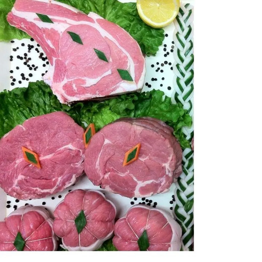 Côte avec et sans os de Veau de lait 