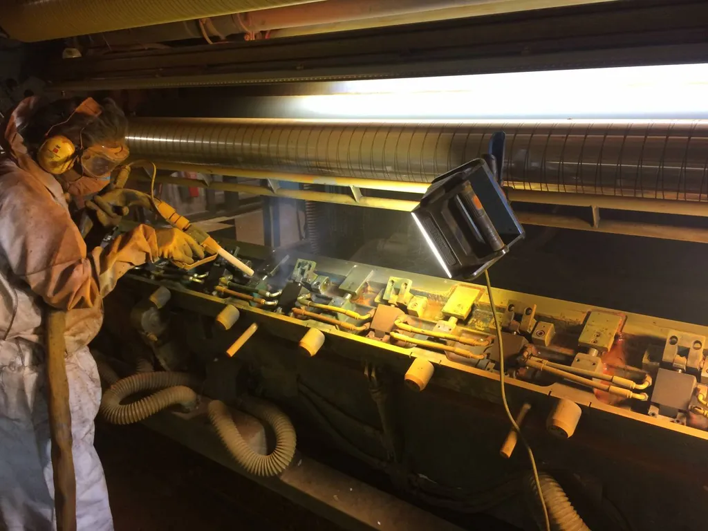 Interention cryogénie dans une imprimerie industrielle