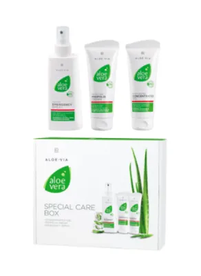 Aloe Vera en cas d'irritations spray, propolis, concentrate, régénération naturelle de la peau