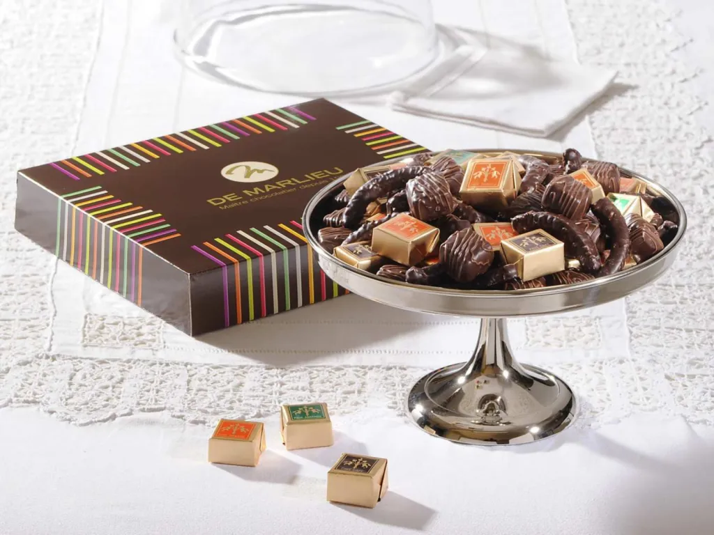 De Marlieu chocolaterie boîte familiale