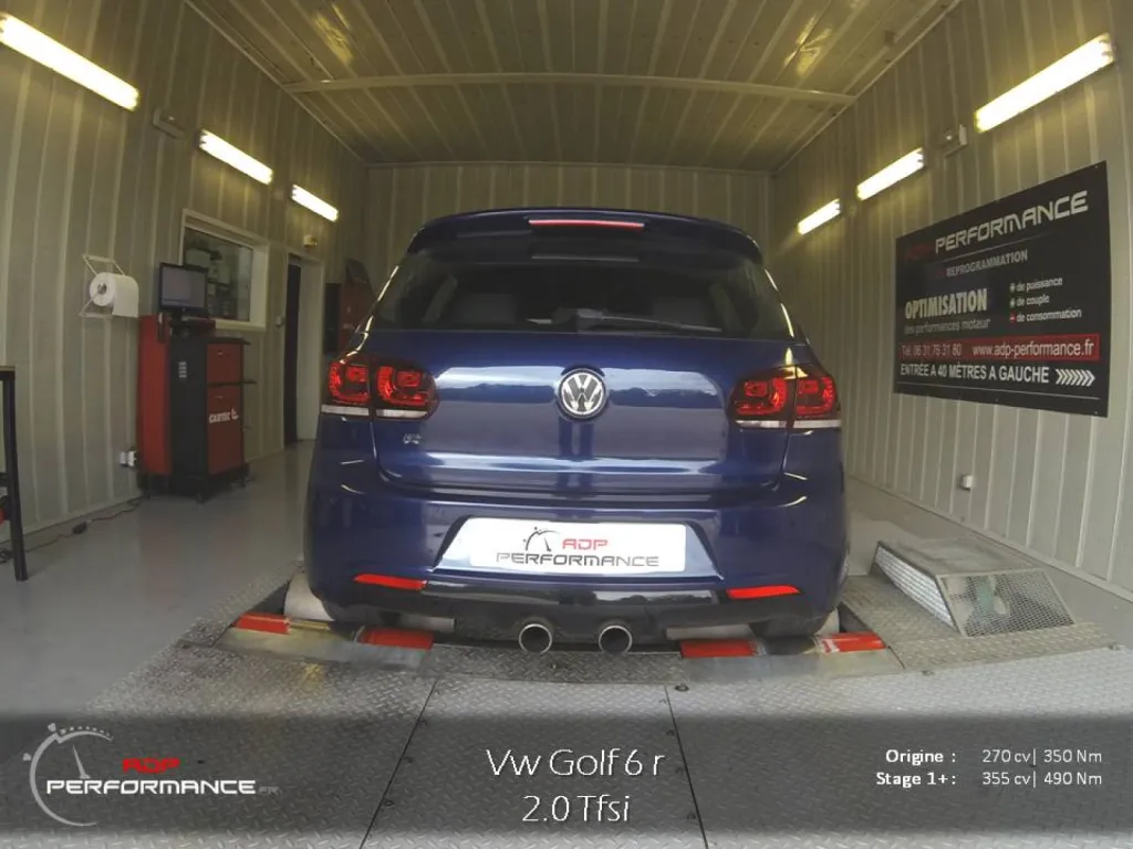 Reprogrammation moteur Golf 6 R