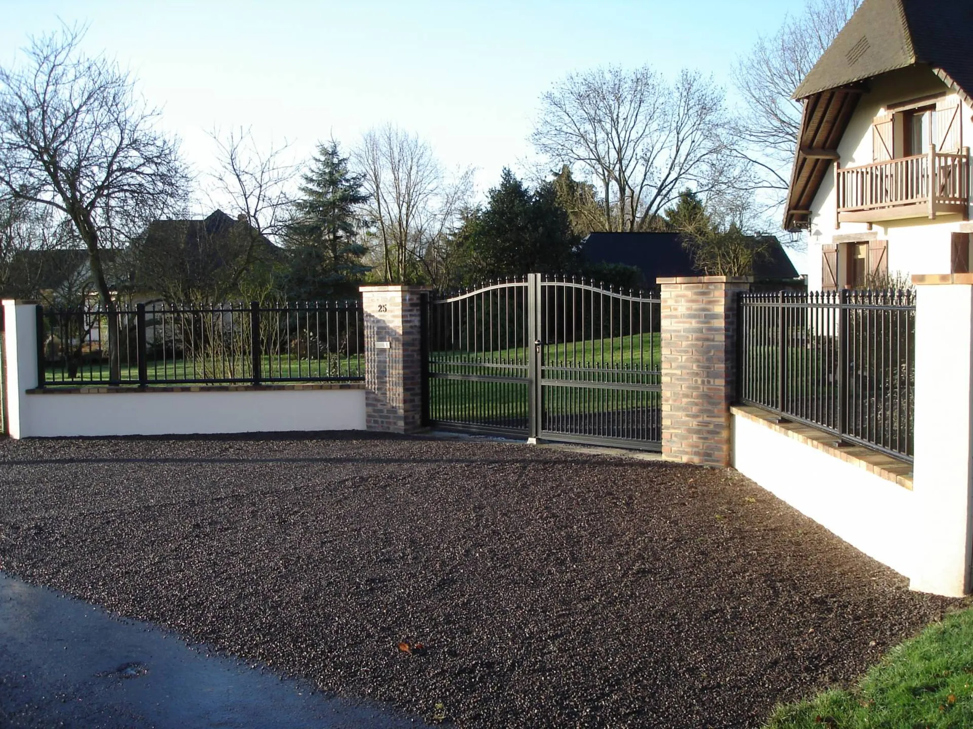 Installateur de portail et clôture type fer forgé région de Rouen 76