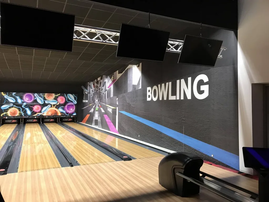 décoration adhésif mur bowling aix en provence