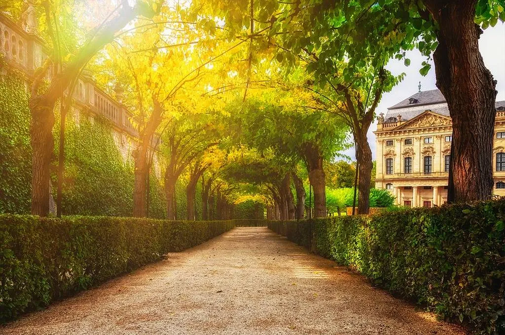 Jardin château