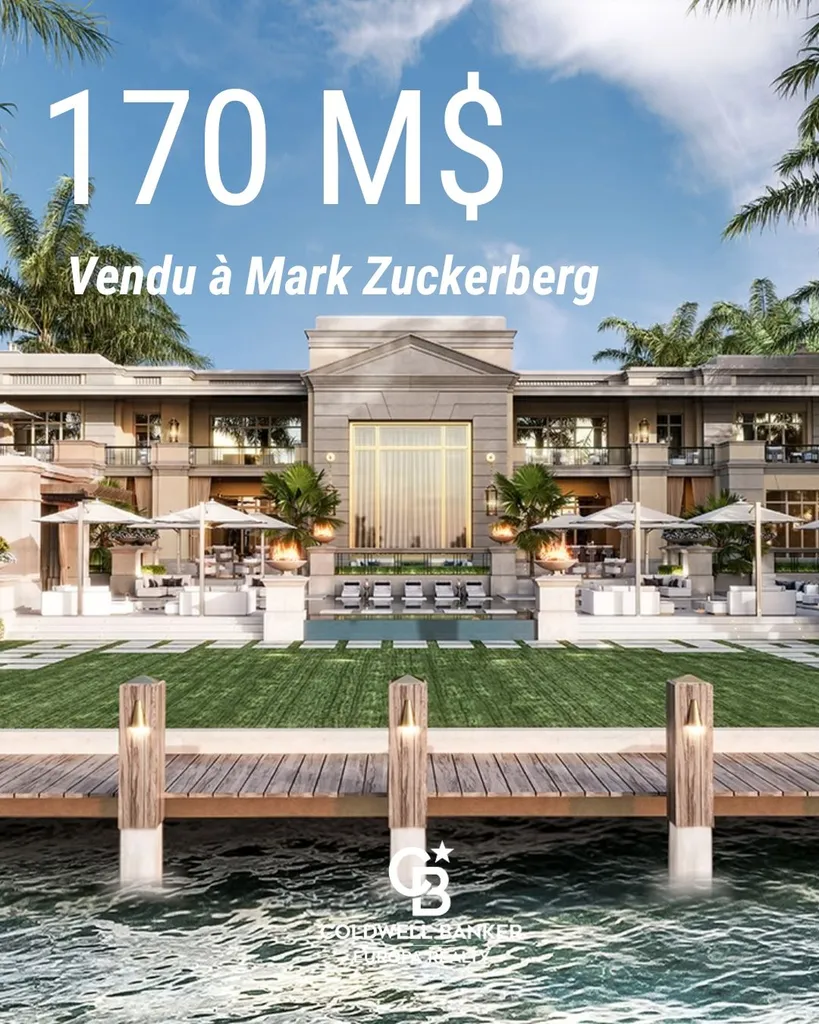 vente record immobilier de luxe à Miami Indian Creek Island