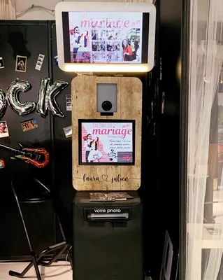 Personnalisation face avant Robot Photo Nomade
