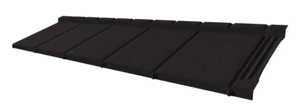 Tuile métallique ELEGANTA couleur Charcoal