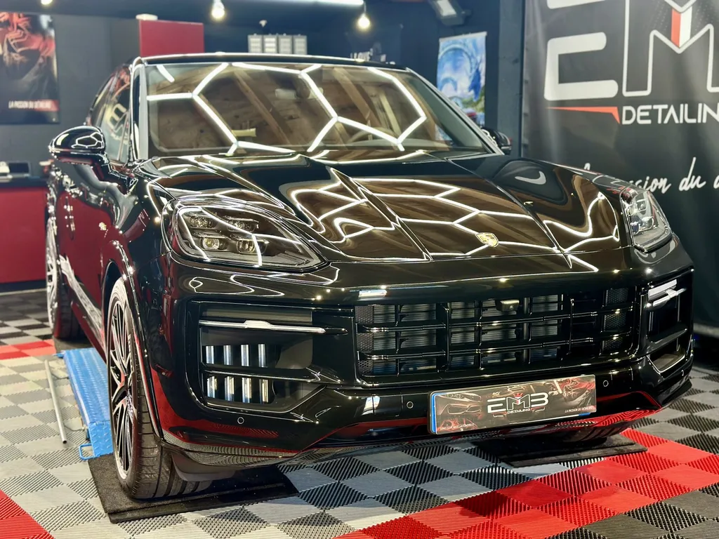 DETAILING auto protection carosserie traitement céramique lyon Porsche Cayenne 