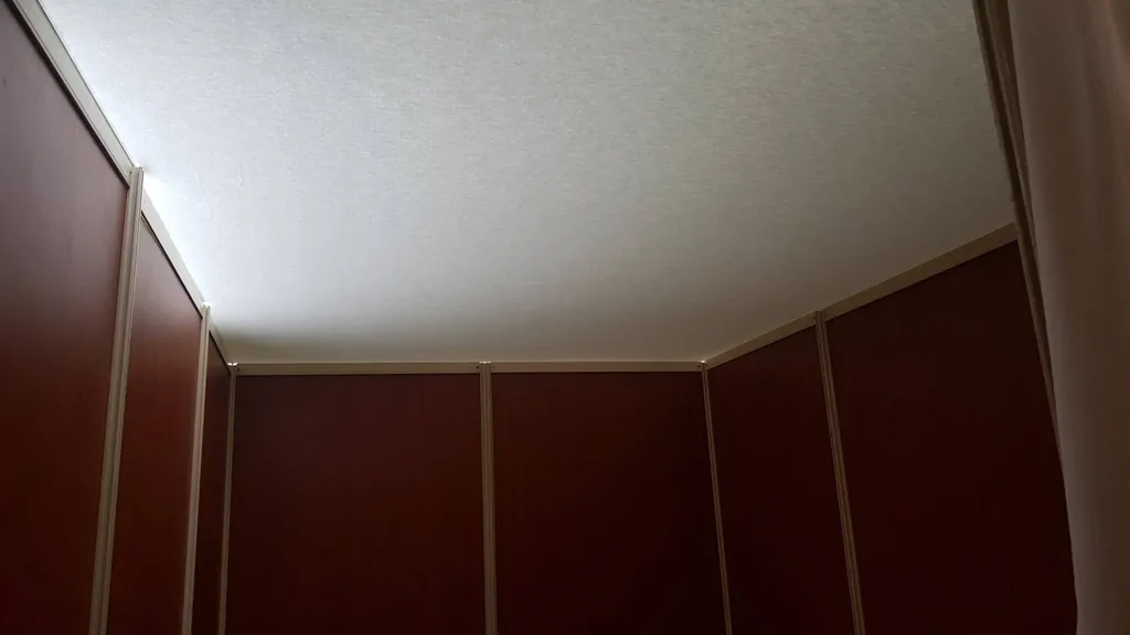 Habillage de plafond en coton gratté