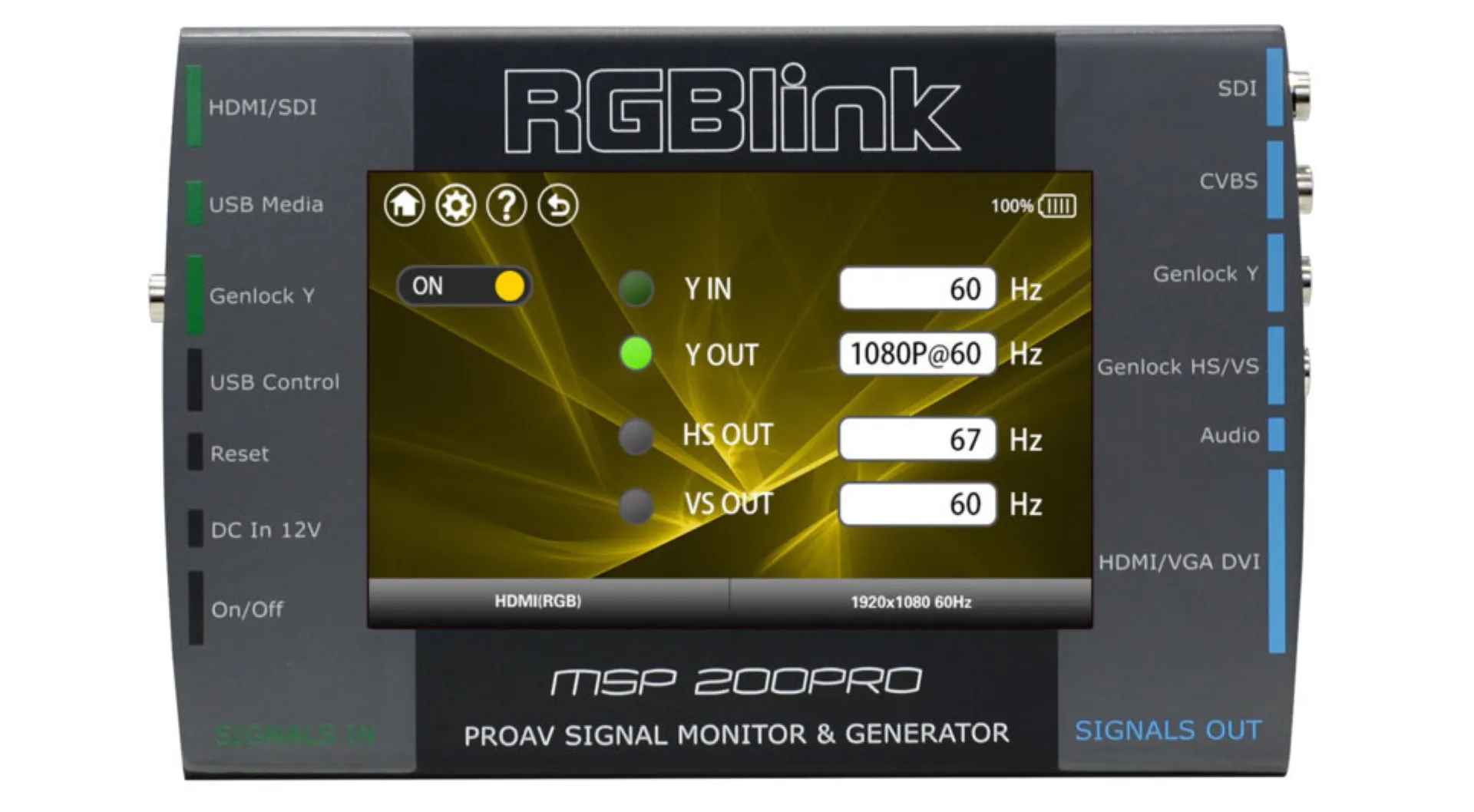 location testeur générateur de signaux video à Toulon dans le var