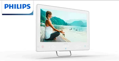 Philips 19HFL5214W : Le Téléviseur de Chevet Professionnel pour Établissements de Santé