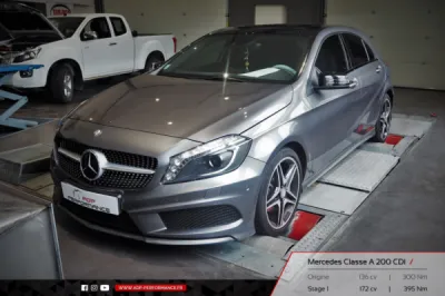 Reprogrammation moteur St Martin de Crau - Mercedes Classe A 200 CDI 136cv - ADP Performance