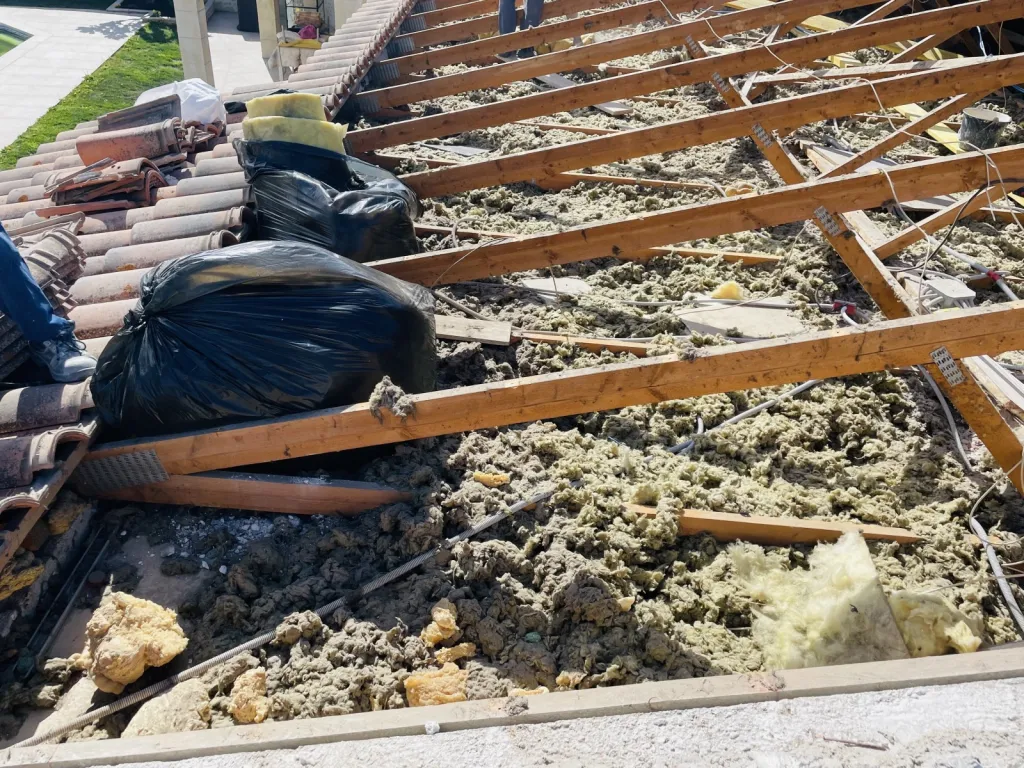 Rénovation de toiture et isolation d’une maison sur Bouc Bel Air près de Aix en Provence