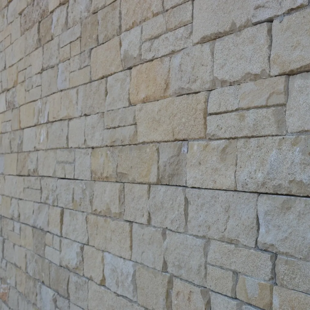 PAREMENT SUPPORT BETON PIERRE DU MAROC ATLAS BEIGE - NIMES ANTIQUE