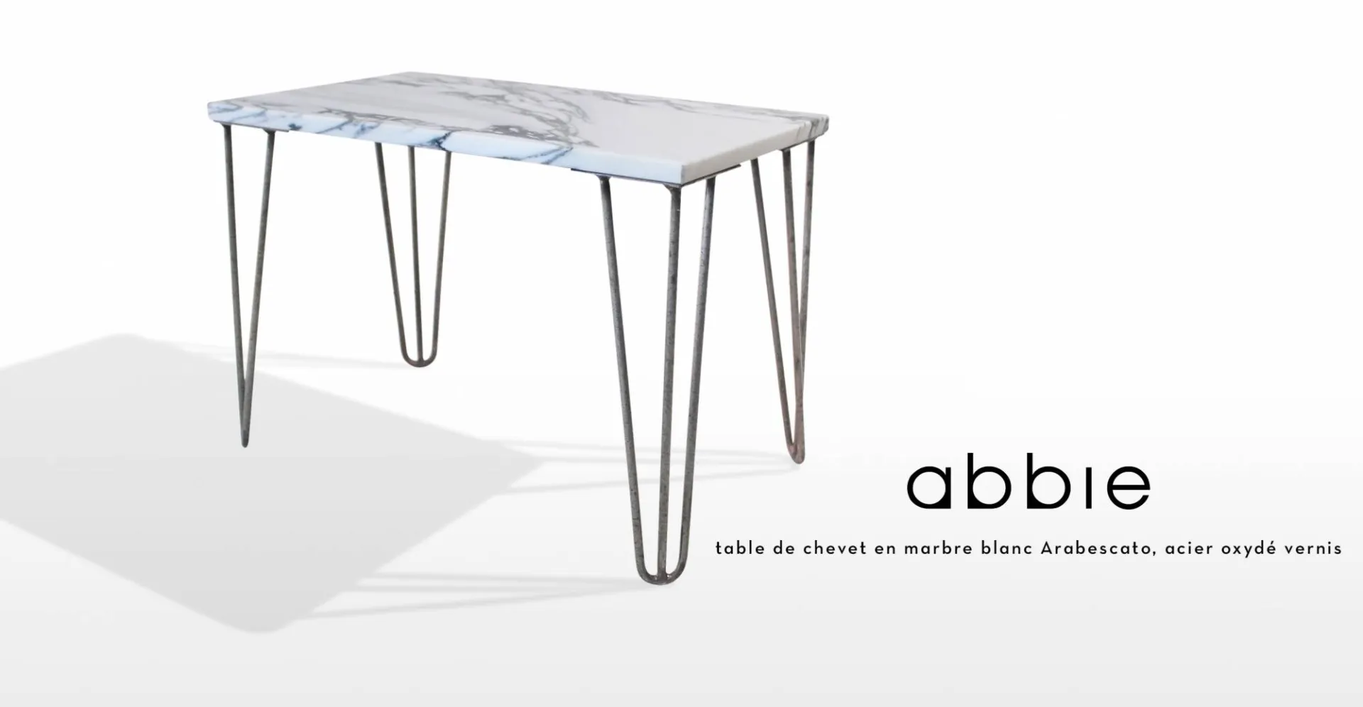 Abbie table basse design vintage haut de gamme.