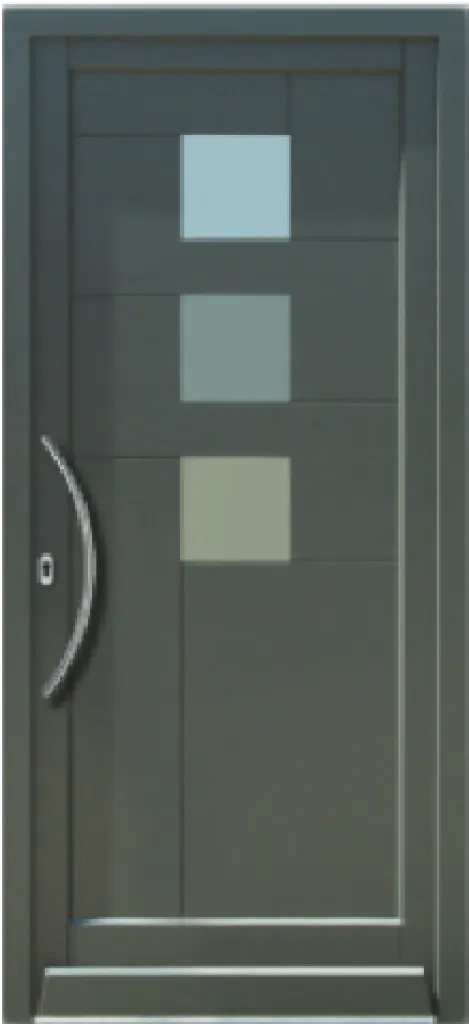 Porte d'Entrée Bois