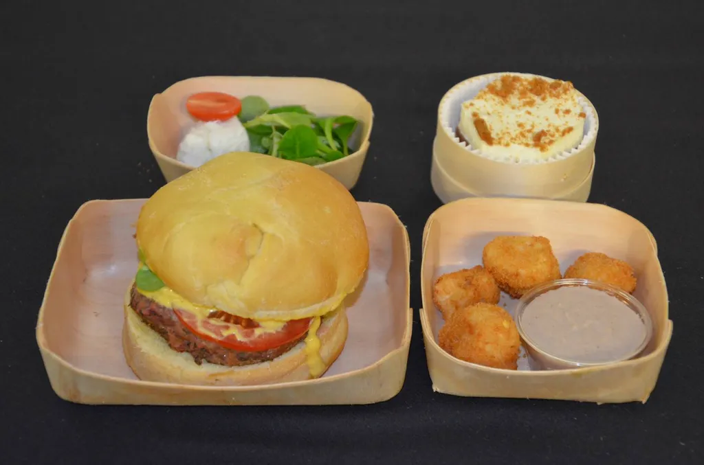 Plateau repas végétarien