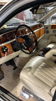 Detailing intérieur Rolls Royce Phantom à Cap d’Ail près de Monaco 