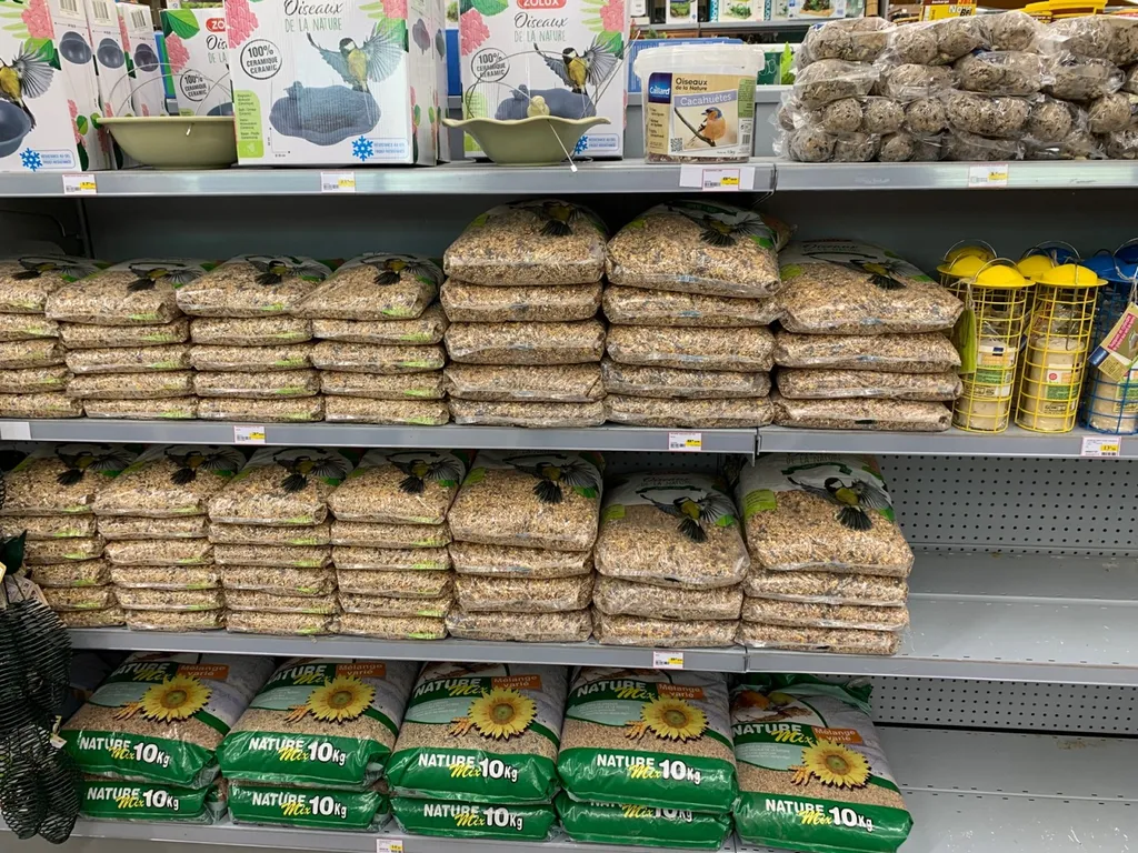 Acheter de l’alimentation pour rongeurs, oiseaux et poissons
