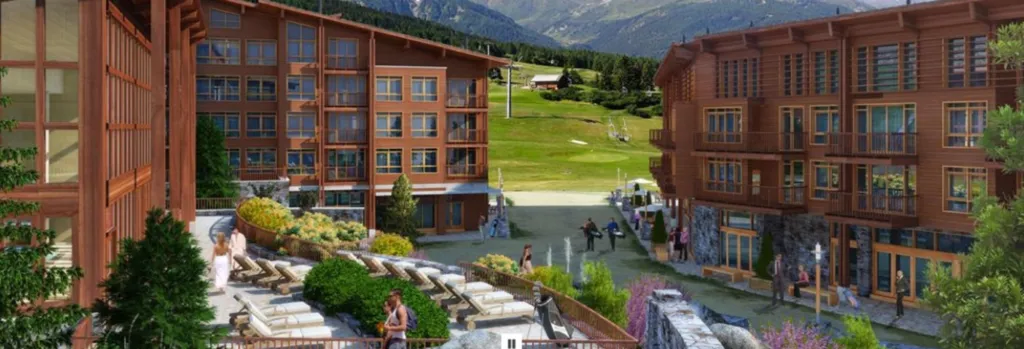 Appartement 2 Les arcs 1800 Savoie équipé et meublé au pied des pistes