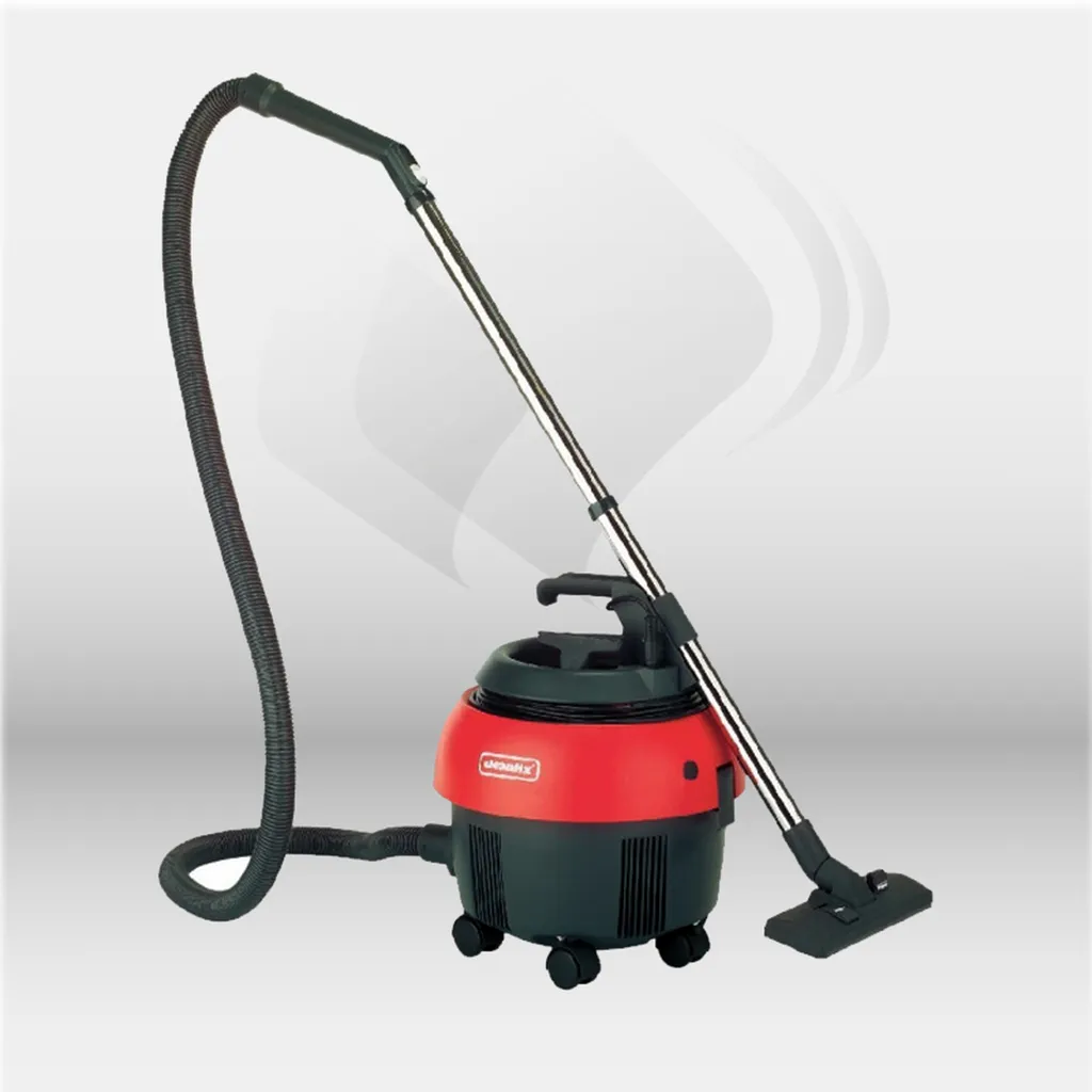 Aspirateur à poussière professionnel Cleanfix S10 Plus compact 10 L, équipé de cinq roulettes multidirectionnelles et d’une forte puissance d’aspiration, idéal pour le nettoyage des bureaux, hôtels et collectivités – disponible à Mont-de-Marsan, Landes (4