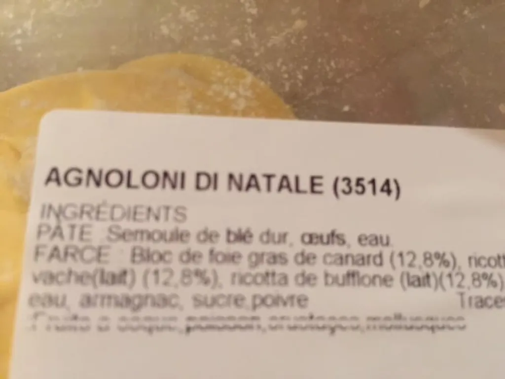 ravioli au fois gras